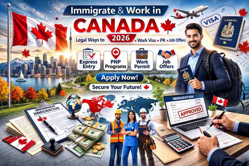 How to Legally Immigrate and Work in Canada in 2026