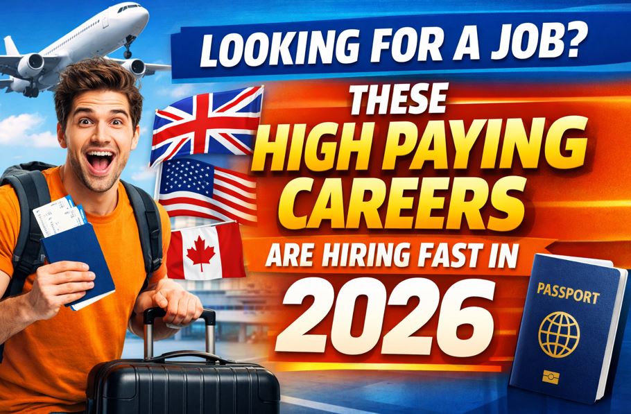 LOOKING FOR A JOB THESE HIGH PAYING CAREERS ARE HIRING FAST IN 2026
